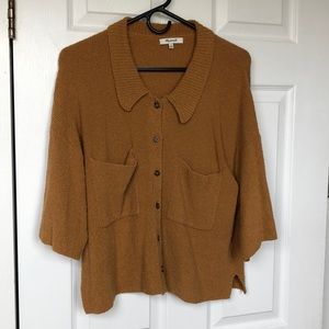 MADEWELL "Holmden" polo sweater top
